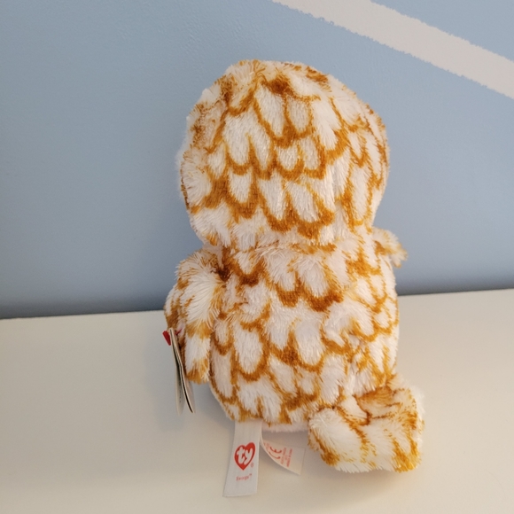 The Beanie Boo's Collection Set of 4 Unicorn Owl Cat Monkey 2015 2016 TY Beanies - Picture 7 of 16